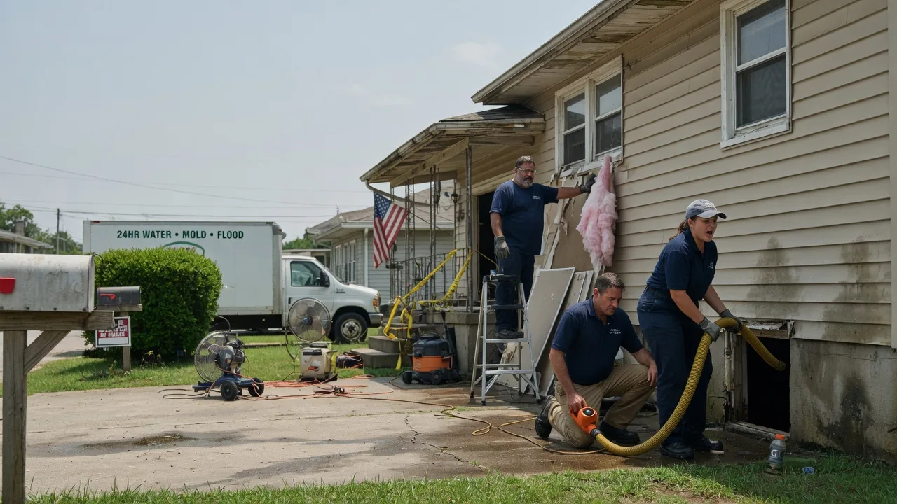 Water Damage Repair in Jefferson City, MO near me